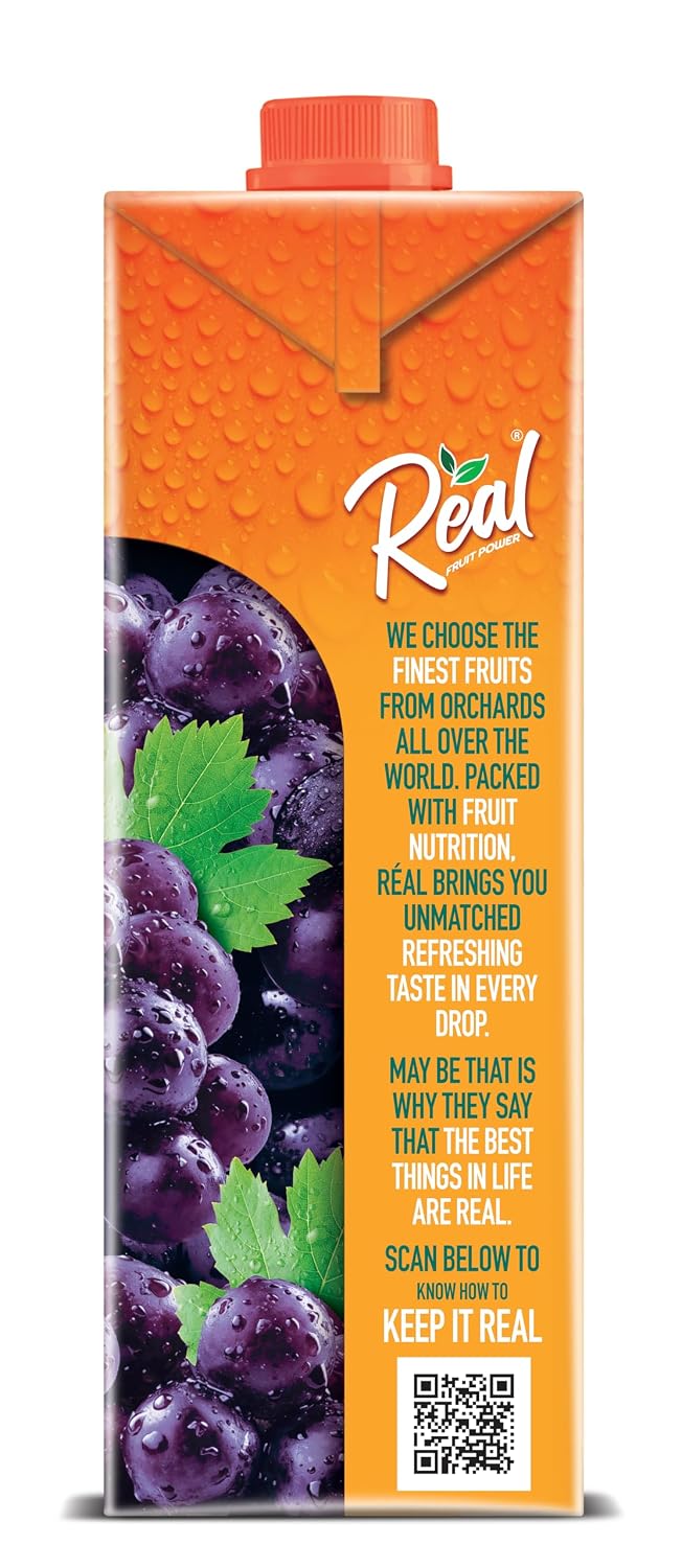 Dabur Real Fruit Power Grape Juice -1L