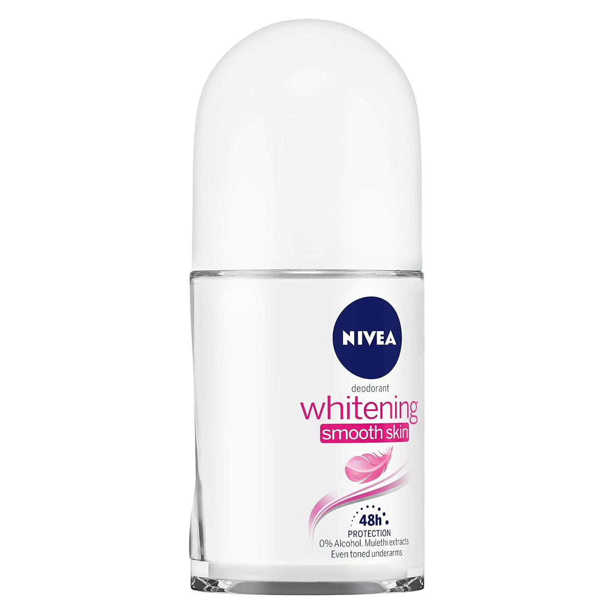 Nivea Men & Women Deodorant Roll On, Whitening Smooth Skin, Cool Kick, 50Ml & Face Wash, Oil Control, 10X Vitamin C, 150Ml, Pack Of 1