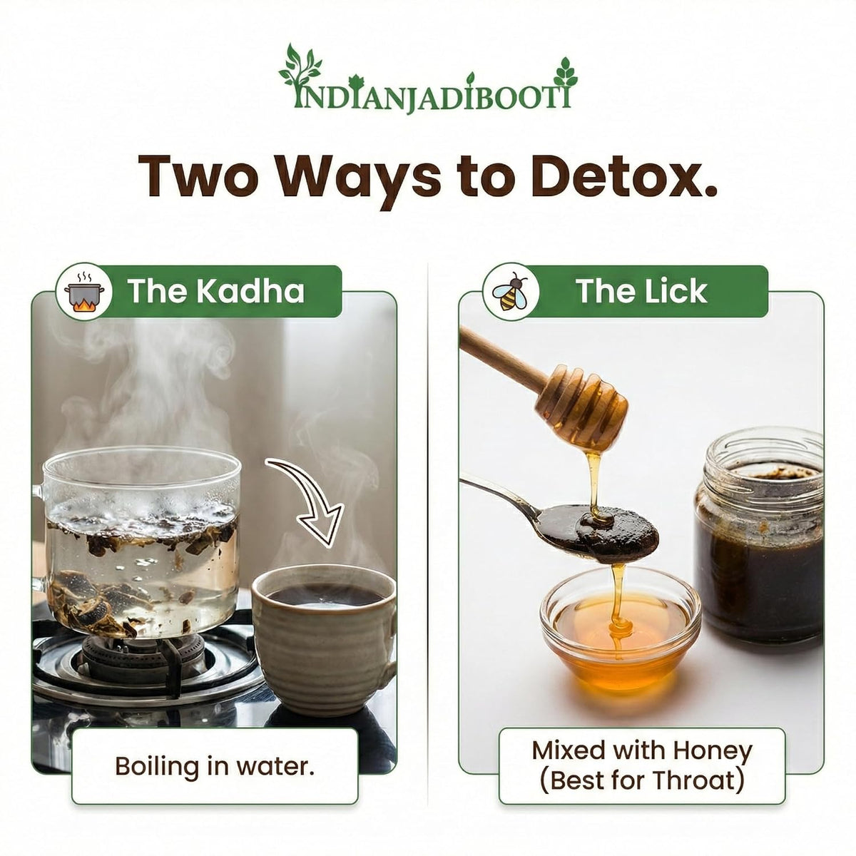 IndianJadiBooti Lung Detox Powder (Swas Collection) Pushkarmool 2X Blend – For Smokers & Pollution Defense – Vasa, Kantakari & Tulsi Mix – Natural Respiratory Support & Breath Ease – 200g Pack