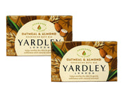 Yardley London Moisturizing Bar Oatmeal & Almond with Natural Oats 4.25 oz (Pack of 2)