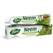 Dabur Herb'l Neem Germ Protection Toothpaste - 600g (200g + 100g x Pack of 2) | Fights Bacteria | No Added Flourides & Parabens | Complete Oral Care