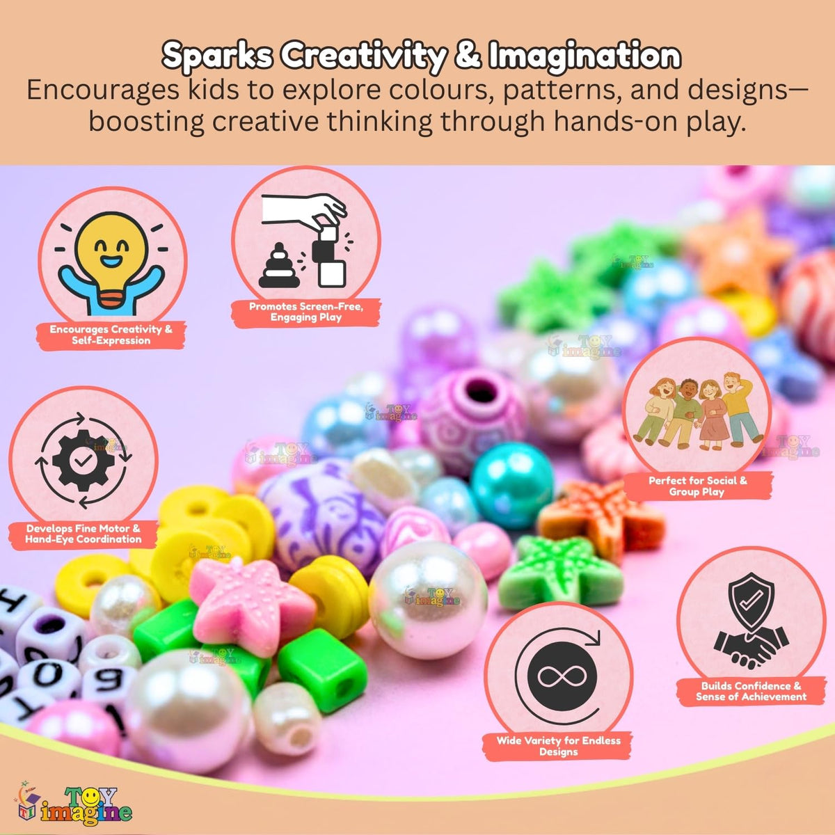Toy Imagine DIY Bracelet Making Kit for Girls