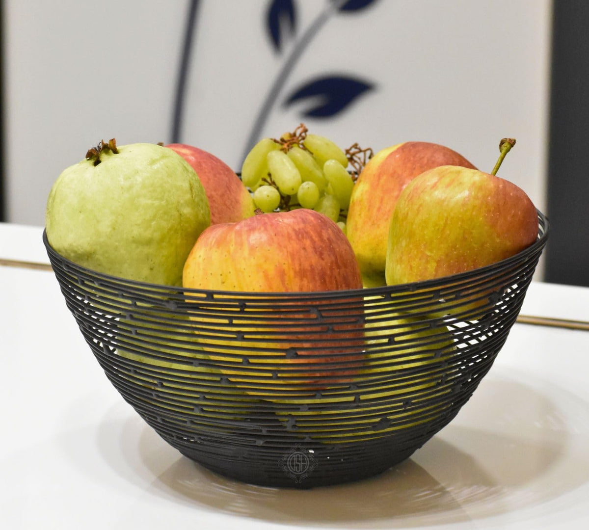 DSH Fruit & Vegetables Basket Organizer for Home & Kitchen Multipurpose Fruits & Vegetables Basket Modern Fruits Vegetable Basketfor Kitchen Dining Room. (Small)