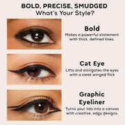INSIGHT Professional Line & Define Eyeliner - 5g | Intensely Pigmented | Quick Drying | Long Lasting | Smudgeproof | Waterproof | Rub-resistant Formula (Pack of 2)