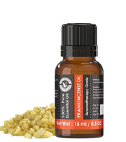 Holy Natural Frankincense Essential Oil 15ml (with Dropper Plug), Undiluted Therapeutic Grade, Perfect for Skin Pores Tightening, Fine Lines and Aromatherapy & Super Beauty Benefits.