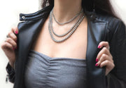 ASTRODIDI Combo of Gold Plated and Silver Plated Chain For Boys, Girls, Men and Women Gold-plated Alloy Chain