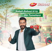 Dabur Babool Ayurvedic Toothpaste -700g (350g x 2, Pack of 2) | For Strong Teeth & Healthy Gums | Helps in Cavity Protection, Fresh Breathe | All Round Protection