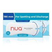 Nua Everyday Comfort Panty Liner for Women Daily Use | Pack of 80 liners 190mm | For White Discharge, Spotting & Non Period Leakages | Individually Wrapped | Zero Irritation | Super-thin | Stays in Place | Instant Absorption | Softest Top sheet | 100% Toxic-Free | Panty Liner Pads Sanitary Napkins