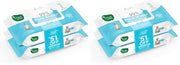 Mother Sparsh Pure Water Baby Wipes (40X2) Travel Friendly Combo - Pack of 2