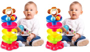 Toy Imagine Ball Drop & Roll Ramp Game | Swirling Tower Toy with Balls for Kids Age 2-5 Years | Motor Skill Development Ball Activity Toy for Babies & Toddlers | Colorful Ball Drop Toy (Pack of 2)