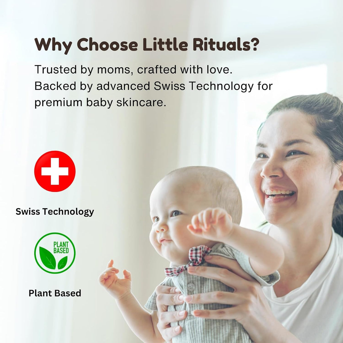 Little Rituals Travel Kit/Gift Pack for Kids, Baby, Children| Premium Gift Pack for Baby | Newborn Baby Essentials Combo | Baby Products Mini Pack | New Born Baby Products | Baby Skin Care Collection for Travelling Parents | Body Wash 50 ml, Face Cream 30 gm, Body Butter 50 gm