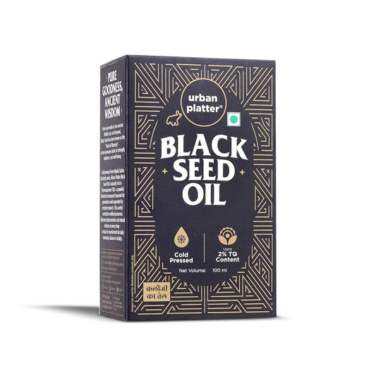 Urban Platter Black Seed Oil, 100ml (Cold-Pressed, 2% Naturally Occurring TQ, Anti-Inflammatory, Consume daily for overall well being and vitality)
