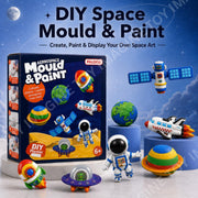 Toy Imagine DIY Space Mould & Paint Craft Kit for Kids Age 6-12 Years