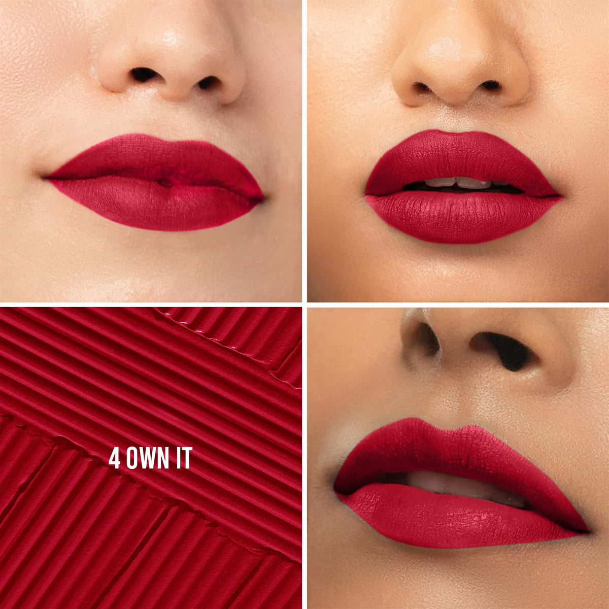 INSIGHT Cosmetics Blur Rouge Lipstick – Long Lasting | Matte Finish | Non-Transfer | Lightweight & Non-Sticky | One-Swipe Pigment (Own It) – 4.2g