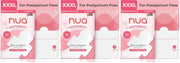 Nua Ultra-Safe Maternity Pads XXXL 400mm, Pack of 3