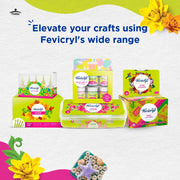 Fevicryl Mould It Clay 900 g | Clay Set for Modelling and Sculpting | Quick Air Dry Clay for Art and Craft | Create Murals, 3D Art, Sculptures & Home Decor | Gift for Artists, Students, Children