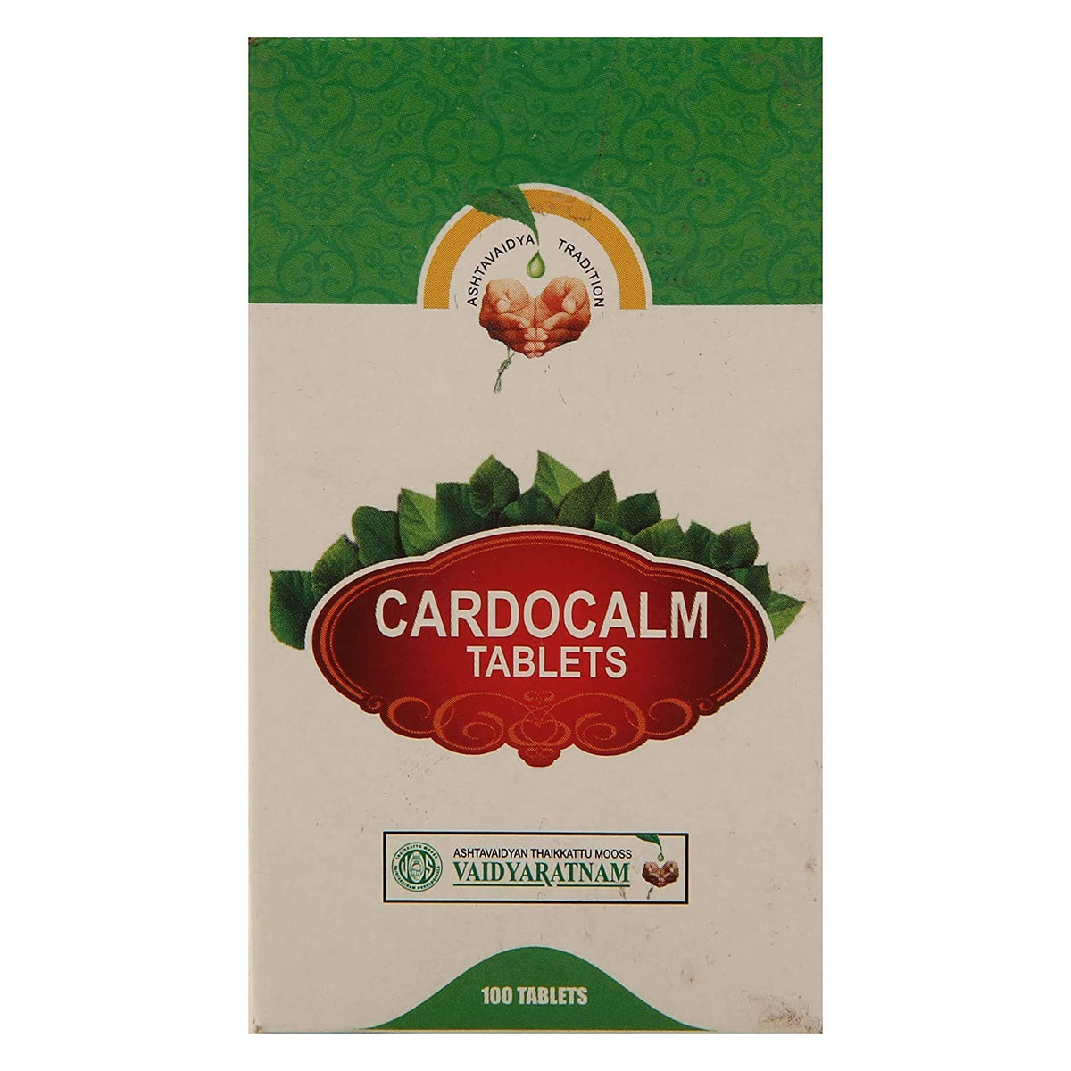 Vaidyaratnam Cardocalm Tablets -100