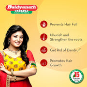 Baidyanath Asli Ayurved Mahabhringraj Tel | Ayurvedic Hair Oil | Hairfall Control | 200ml