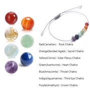 Shining Diva Fashion Spiritual 8mm Lava Rock Beads with 7 Chakra Evil Eye Stylish Unisex Bracelet