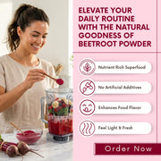Bliss of Earth 2x500Gm Beetroot Powder natural Spray Dried (pack of 2)