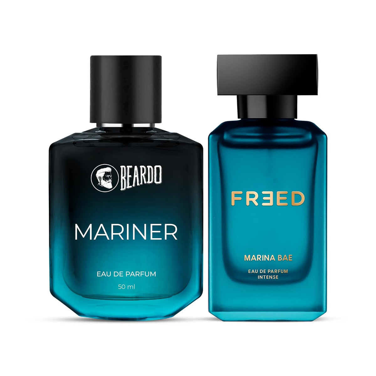 BEARDO Mariner Perfume & FREED Marina Bae Perfume Edp Set Of 2 | For Unisex | Gift For Couple | Wedding Gift For Couples | Gift For Men | Gift For Friends