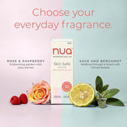 Nua Deodorant Roll-On (Rose & Raspberry) | Skin-safe | Protects Skin Barrier | Prevents Odour | No Aluminium No Pthalates | 50 ml