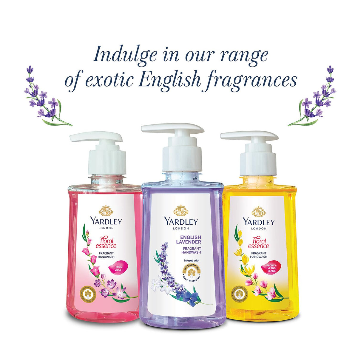 Yardley London English Lavender Fragrant Handwash 200ml+200ml