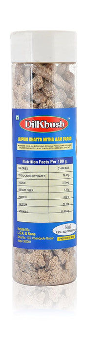 DilKhush Jaipuri Aam Papad, 1000 Grams, Pack of 5