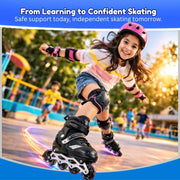 Toy Imagine Inline Skates, Adjustable, Boys Kids & Girls, Blue
