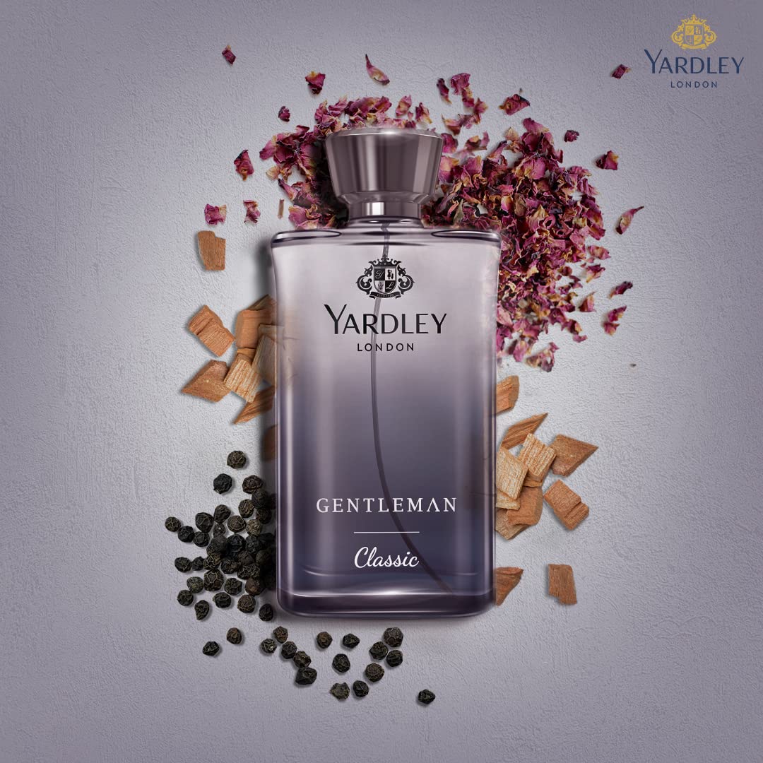 Yardley London Gentleman Classic Perfume 100ml + Gentleman Urbane Perfume 100ml