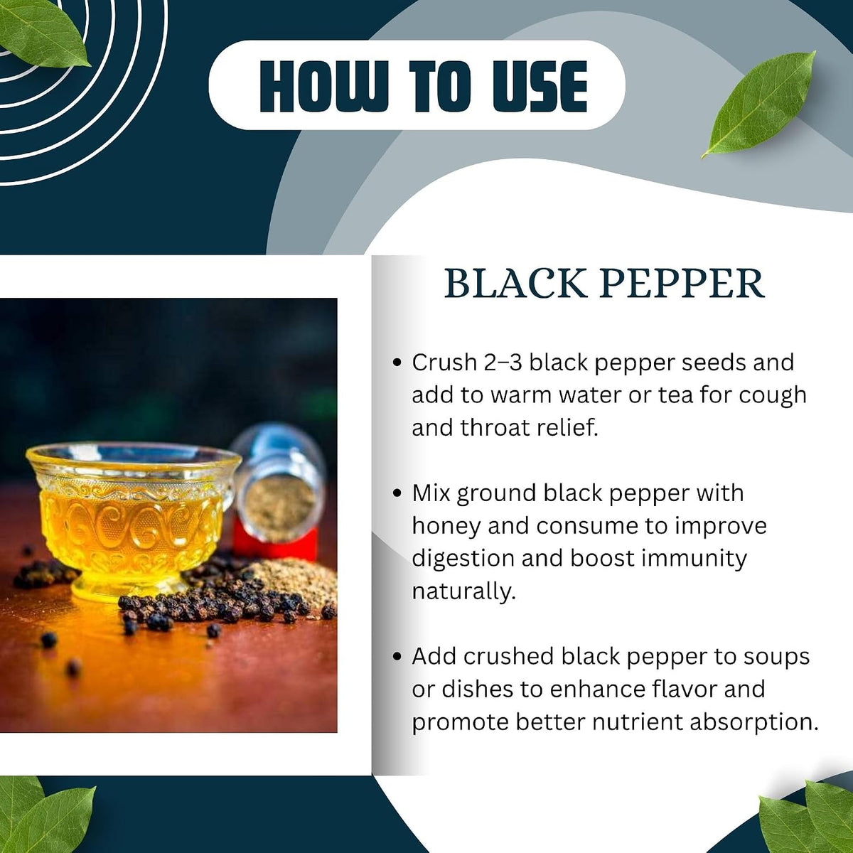 BrijBooti Black Pepper 400 Gm - Kali Mirch - Black Mirch Whole - Black Pepper Whole - Peppercorn - Kali Mirch Sabut