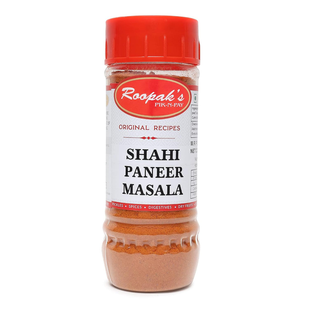 ROOPAK'S PIK-N-PAY Shahi Paneer Masala & Paneer Tikka Masala Combo Pack - 100gm Each | Ready To Use Indian Spice Mix For Curries Preparation | 100% Vegetarian And Preservatives Free