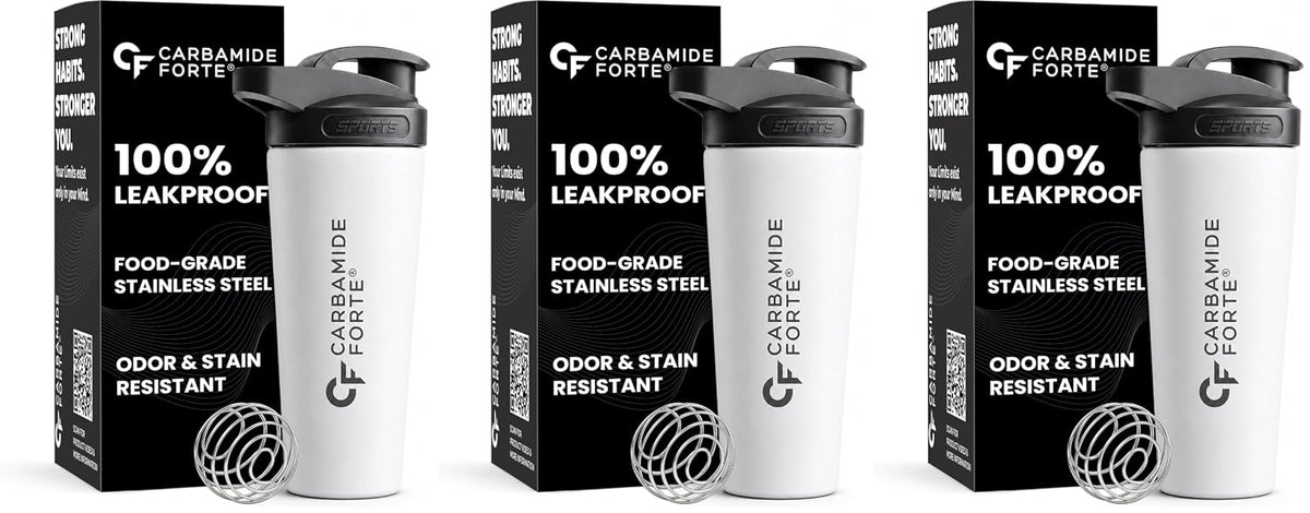 Carbamide Forte Steel shaker (Pack of 3)