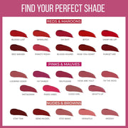 INSIGHT 24 Hrs Non-Transfer Matte Lipstick | Lightweight, Highly Pigmented, Long Wear | Kiss Proof & Smudge Proof | With Vitamin E & Jojoba Oil | Vegan, Toxin Free |Shade - 19 How Are You (3g)