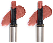 INSIGHT Professional Hydra Luxe Lipstick - Nyc | Satin Finish|Long lasting| Smooth| Hyaluronic Acid| Enriched with Rosehip Oil|Creamy Lipstick|Infused with Hyaluronic Acid - 2.5g (Pack of 2)