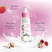 Yardley London English Rose Moisturising Hand & Body Lotion, 350ml+50ml