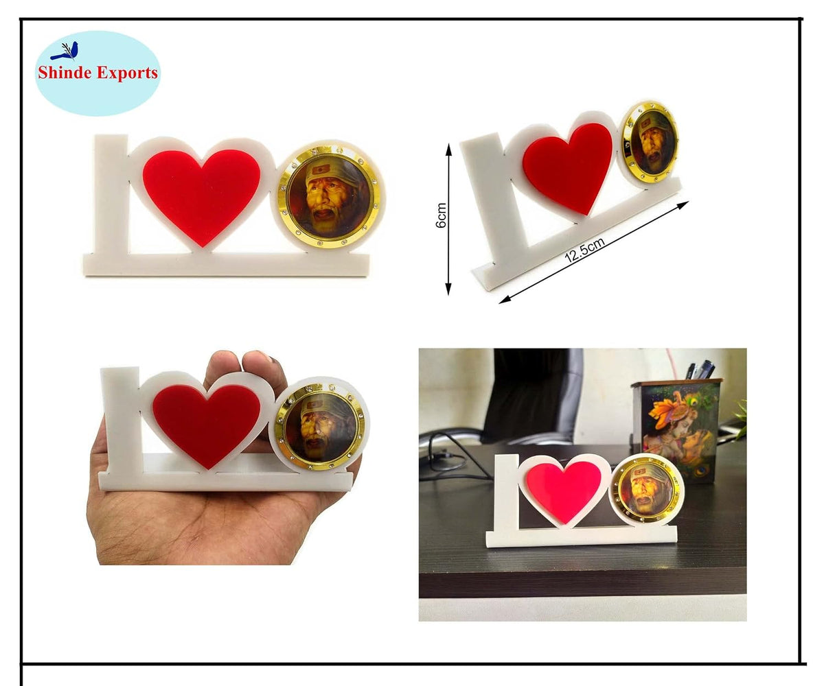 SHINDE EXPORTS Shirdi Saibaba Decorative showpiece Table Decor