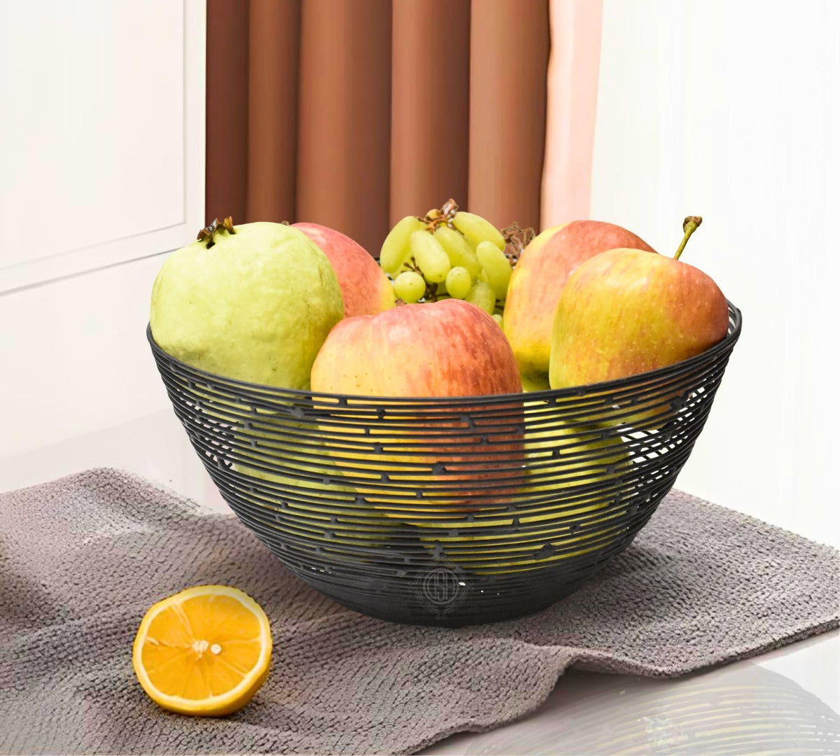 DSH Fruit & Vegetables Basket Organizer for Home & Kitchen Multipurpose Fruits & Vegetables Basket Modern Fruits Vegetable Basketfor Kitchen Dining Room. (Small)
