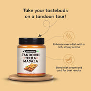 Urban Platter Tandoori Tikka Masala, 150g (Signature North Indian–Style Spice Blend, Spicy & Smoky, Great for Tikkas, Kebabs & Grilling)