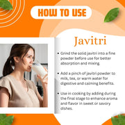 BrijBooti Javitri Spices Whole - Japatri - Mace Spice - Javitri Flower Whole 100 Gr | FSSAI, GMP, ISO Certified