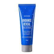 Suroskie Radiance Reveal Peel Off Mask 75G | Honey, Milk Protein & Collagen | Hydration, Brightening, Instant Glow & Plumped | Korean Inspired Skin Care| Peel Off Face Mask For Men & Women