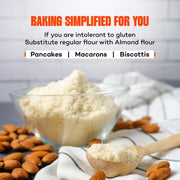 Urban Platter California Blanched Almond Flour, 200g (Naturally Gluten-Free | Finely Milled | Low-Carb | Ideal for Baking & Keto Recipes)