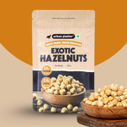 Urban Platter Exotic Hazelnuts, 200g, (Protein & Fiber Rich, For Confectionery, Baking, Nut Pastes & Dessert)