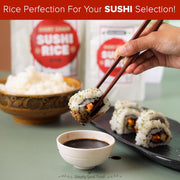 Urban Platter Short-Grain Sushi Rice, 300g (Japanese-Style Sticky Rice | Chewy Bite | Asian Pantry Essential)