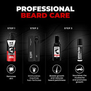 Beardo Don Growth Kit- Beard Growth Oil, Beard Wash & Derma Roller 0.5mm | Beard Care Kit for Men | Boosts Beard Growth | For Patchy Beard | Beard Growth KIt for Men - Set of 3
