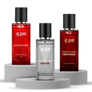 Beardo Perfume Trio - Revenge, Mafia & Godfather 50ml X 3