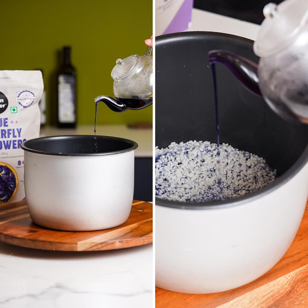 Urban Platter Blue Butterfly Pea Flower, 250g (Aparajita | Shankhpushpi | Rich in Antioxidants | Add to teas and Cocktails | Natural Colourant)