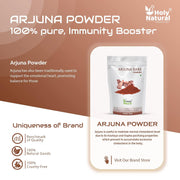 Holy Natural Arjuna bark powder (1 kg) | Arjuna Chhal Powder | Healthy Health, Immunity Booster, 100% pure powder