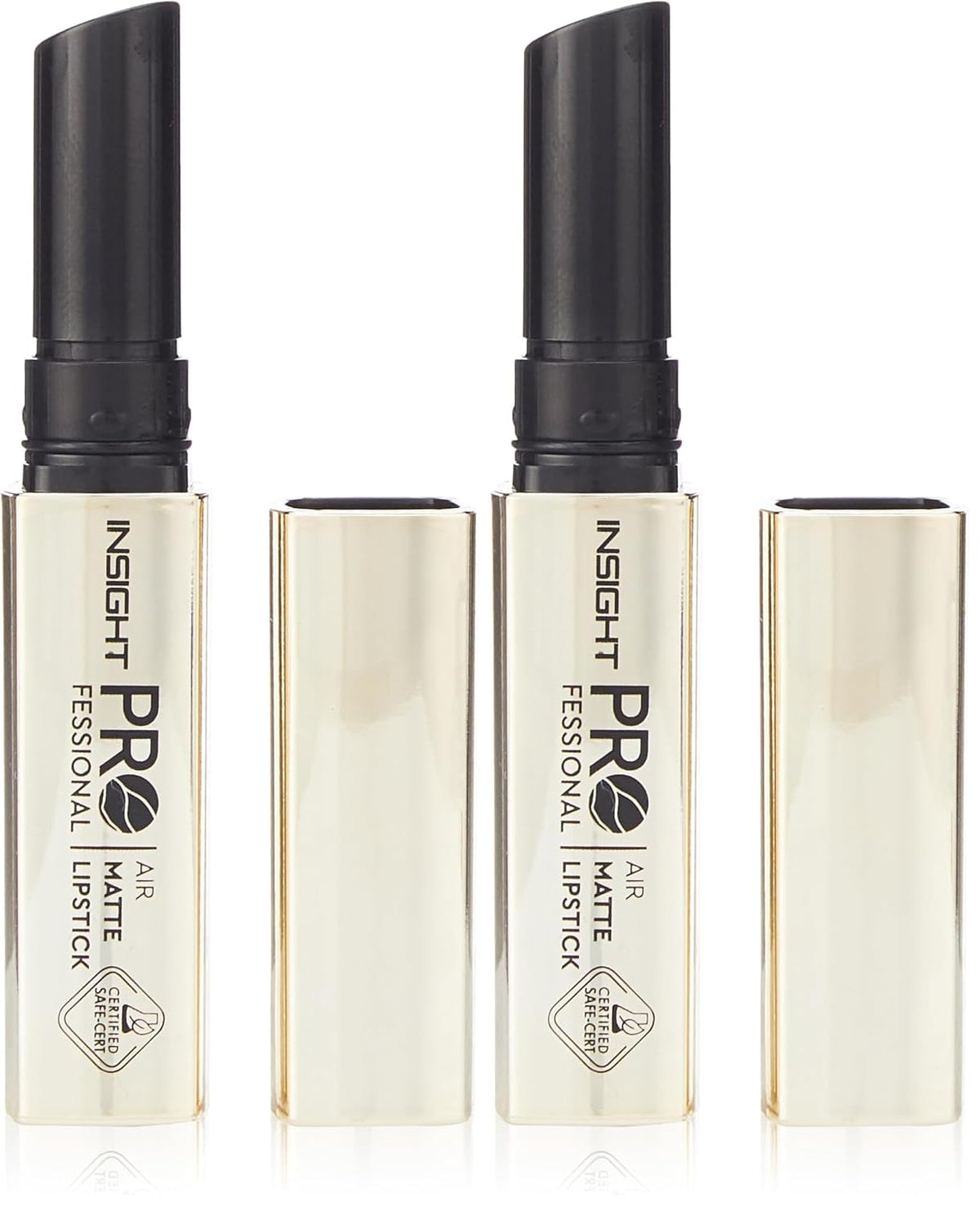 INSIGHT Professional Air Matte Lipstick | Smooth Finish | All Day Comfort | Infused with Rosehip Oil and Avocado Butter | One Swipe Color - (Mulan) (3g) (Pack of 2)