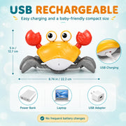 Toy Imagine Crawling Crab Baby Toy